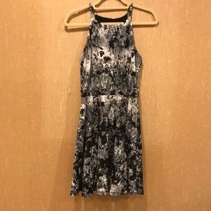 Marble silky dress